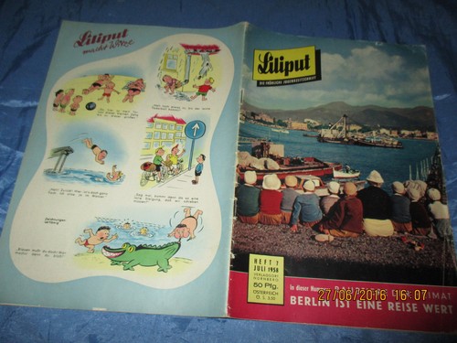 Liliput juli 1958 - liliput, ,