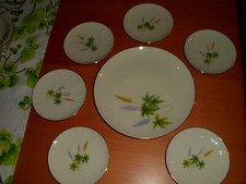 7 Teller Porzellan Winterling