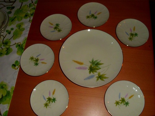 Teller porzellan winterling - 7,