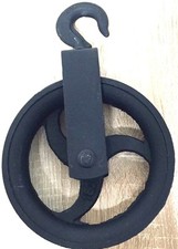 180 mm Umlenkrolle mit Haken