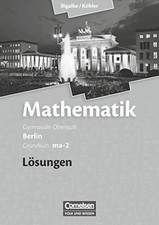 Bigalke/Köhler: Mathematik - Berlin - Ausgabe 2010 - Buch Cornelsen Verlag