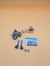 Schaltwerk Set Shimano Dura Ace RD-7401 7 Fach speed Schalthebel Umwerfer Anlöt