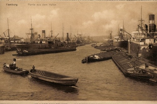 Hamburg schiffe im hafen - schiffe,