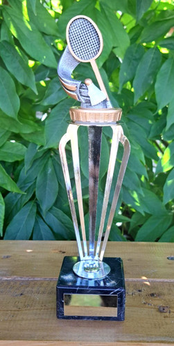 Badminton pokal marmorsockel - badminton,