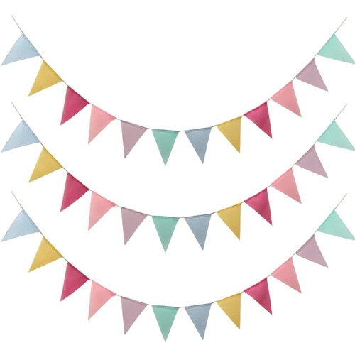 Wimpelkette girlande stoff - wimpelkette,