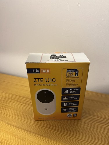 Zte u10 mobiler - 4g/lte, router