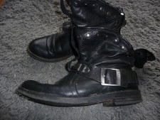 Buffalo Biker Boots schwarz