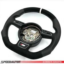Tausch Abgeflacht S-line ALCANTARA lenkrad für AUDi A1 A6 A7  4G 4H 8X Multi w