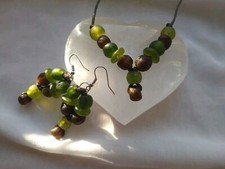 Schmuckset -  Glasperlen