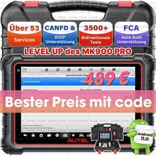 Autel MaxiCOM MX900 PRO Diagnosegerät KFZ 2025 Autel Scanner MK900 PRO DE Vers.