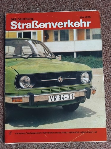 Der deutsche straßenverkehr - der,