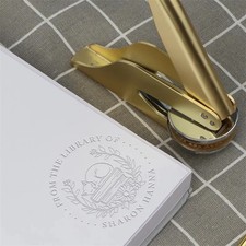 Personalisierter Buchstempel