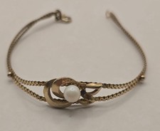 Vintage Perle und Saphir