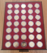 35 versch. 2 Euro Münzen