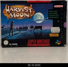 Harvest Moon - Super Nintendo - SNES - PAL - OVP ohne Anleitung - getestet
