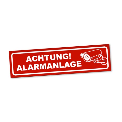 Achtung alarmanlage - achtung,