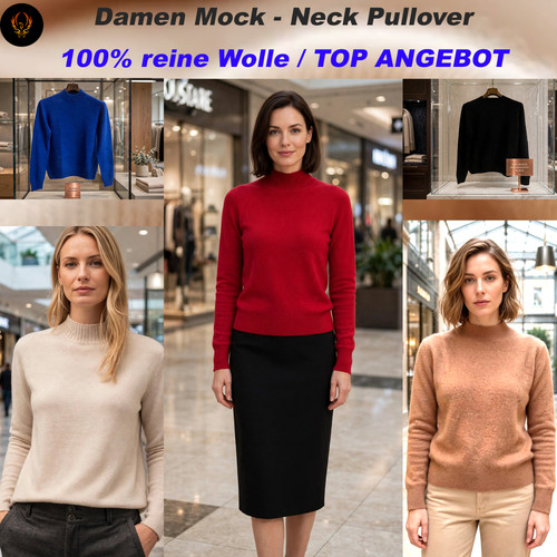 Damen pullover 100 wolle - damen,