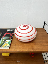 Vintage Design-Lampe: Rote