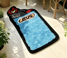 Moderner Teppich Sonderform