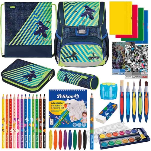 Herlitz schulranzen set loop - set,