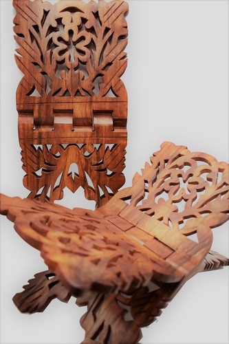 Heiliges buchstütze aus - , holz