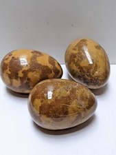 3 Stück Marmor Eier Ostereier
