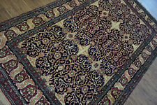 1581-Wunderschöner Original Antiker Persischer Isfahan,224x140 cm²,Tappeto,Rug