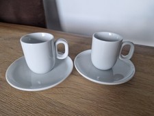 WMF Espresso Barista Tassen Set Kaffeegeschirr Weiß Porzellan