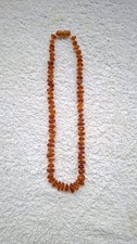 Bernsteinkette, Natur-Braun, 15,4g, 48cm, Ostpreusen gebraucht