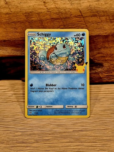 Pokemon schiggy holo - pokemon, 17/25