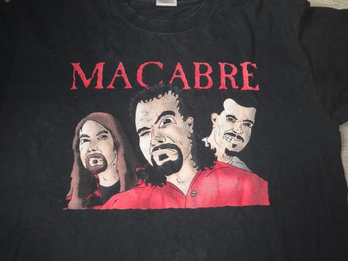 Macabre old vintage shirt - old,
