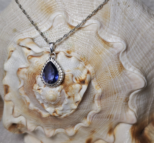 Lila amethyst edelstein - lila,