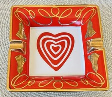 ESCADA Aschenbecher Margaretha Ley Cri du Coeur Vintage P. Deshoulières Limoges!