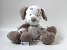 ♫♪ Nattou Hund Max Dalmatiner Spieluhr ♫♪ Melodie "La le lu"  Stofftier (T233)