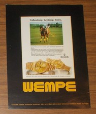 Seltene Werbung vintage ROLEX