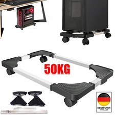 PC Rollwagen Premium Tower Computer Desktop CPU Ständer Halterung Halter Dock