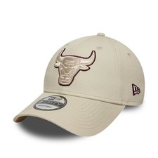 New Era 9FORTY Cap Chicago Bulls NBA Outline beige