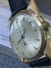 Vintage Bulova  "A"  23 Jewel Automatic Ripple Dial Wrist Watch  1958