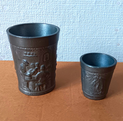 Zinnbecher trinkbecher mit - zinnbecher/trinkbecher,