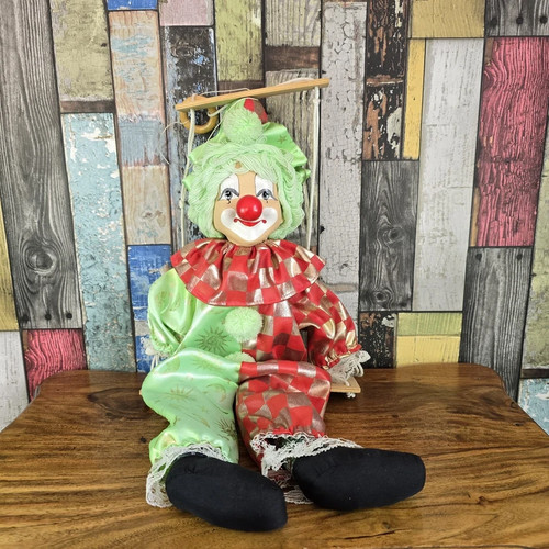 Seltene vintage clown - vintage, puppe