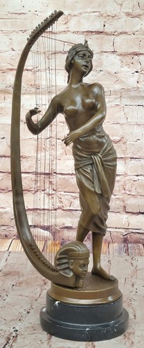 Elegante bronzeskulptur - elegante,