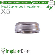 5x Metallkappe Gehäuse Loc-In
