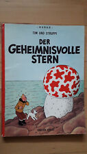Tim und Struppi Der geheimnisvolle Stern - ORIGINAL ERSTAUFLAGE 1972 CARLSEN