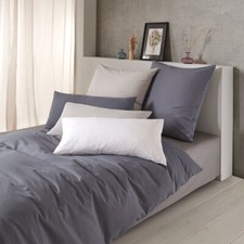 Seersucker Bettwäsche Uni