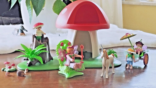 Playmobil 4194 fliegenpilzelf - 4194,