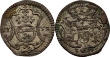 Sachsen Dresden Pfennig 1752