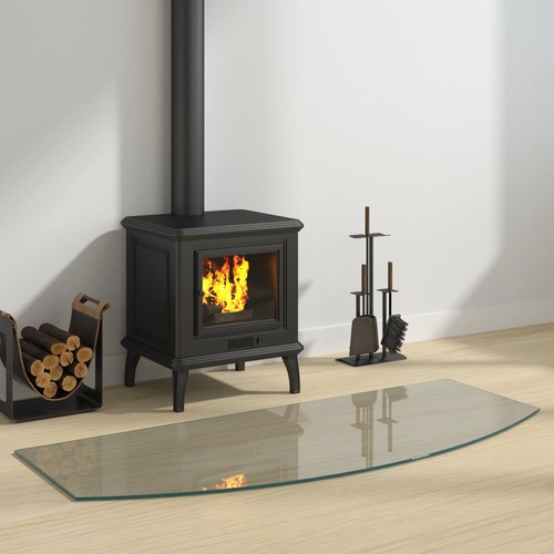 Glasbodenplatte kamin ofen - glasbodenplatte,