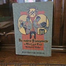 ⭐️ Antikes Friseur-Buch