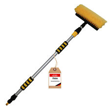 Teleskop Waschbürste, ca. 109-165 cm, gelb, ausziehbar | PETEX
