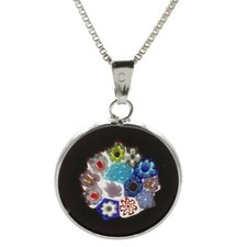 Anhänger 1,8 cm Millefiori